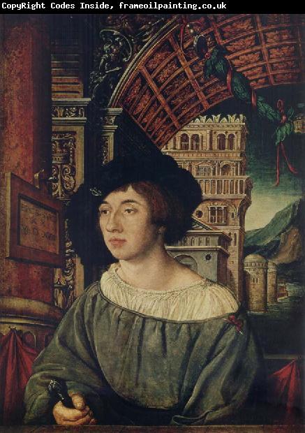 Ambrosius Holbein Portrait of a young man